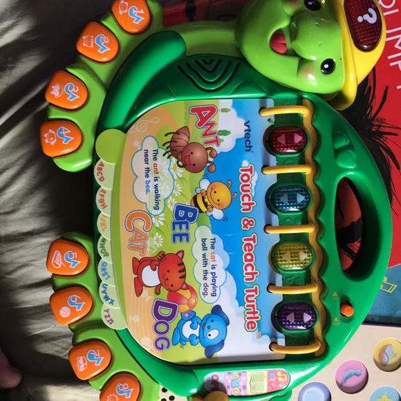 children’s books and touch & teach turtle bundle - Picture 2 of 5